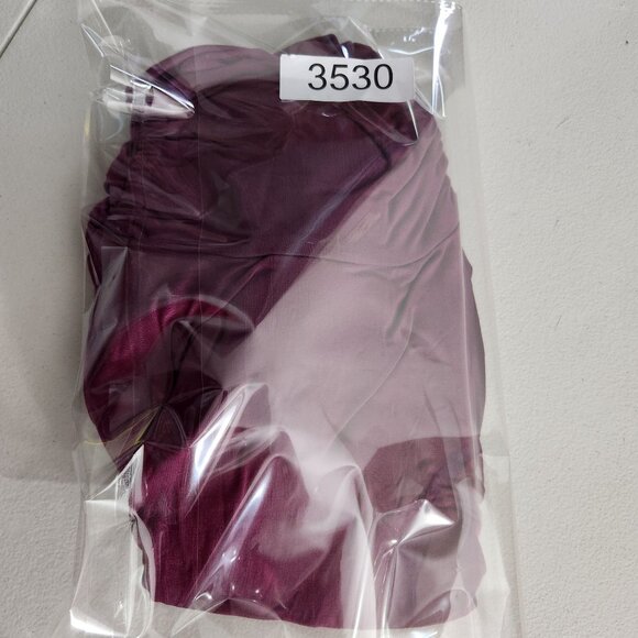 Soft Surroundings Dress Runched Purple Long Sleeve Cowl Neck Medium - Picture 11 of 11